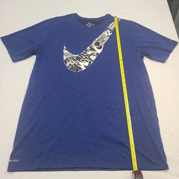 Nike Men Blue T Shirt Size XL - Picture 1 of 5
